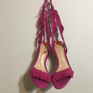 Ankle Strap Suede Schutz Pumps Size 9.5